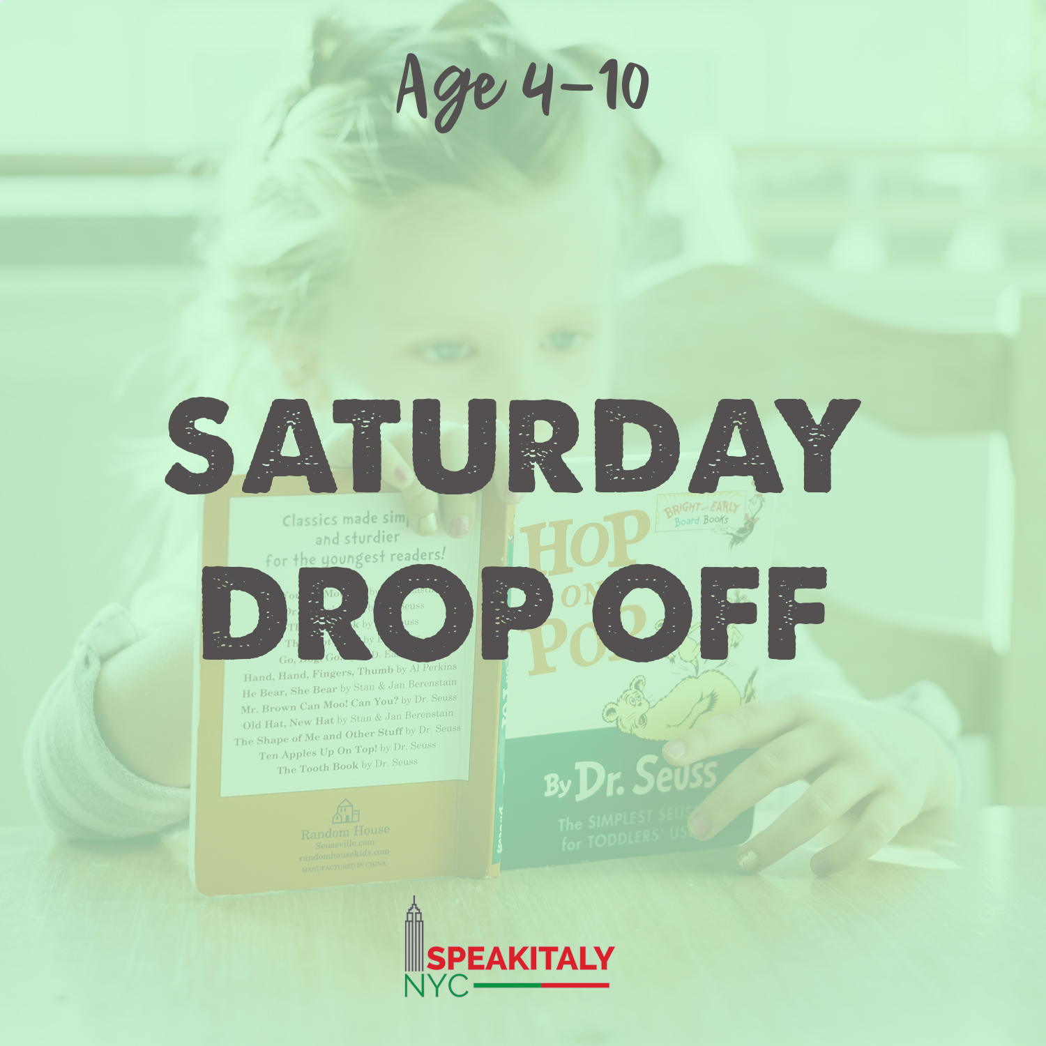 Saturday Drop Off
