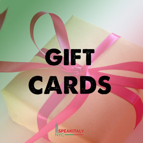 Gift Cards - The Gift of a New Language