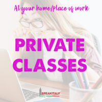 Private Classes - At your Home/Place of Work