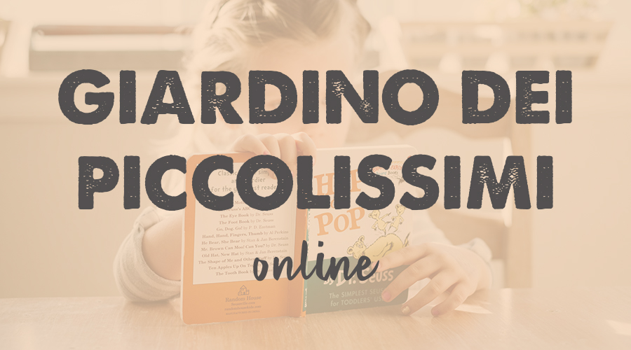 Giardino dei Piccolissimi (age 2-3) - Online