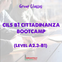 Group Classes - CILS B1 Cittadinanza Exam Bootcamp (Online)